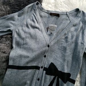 Net Limited Bow Cardigan Sweater sz Small
